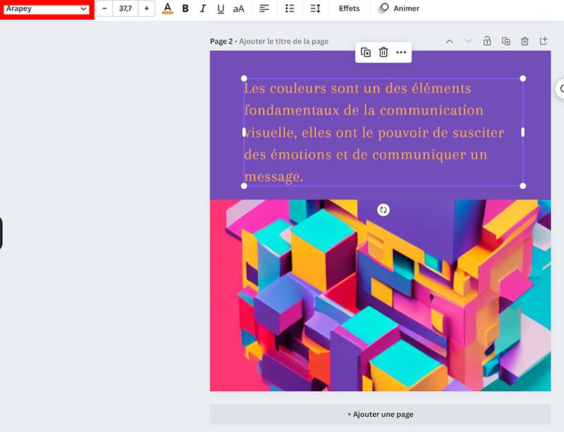 Tuto canva ia post insta