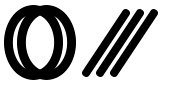 les espaces dans un logo et les pleins et les vides