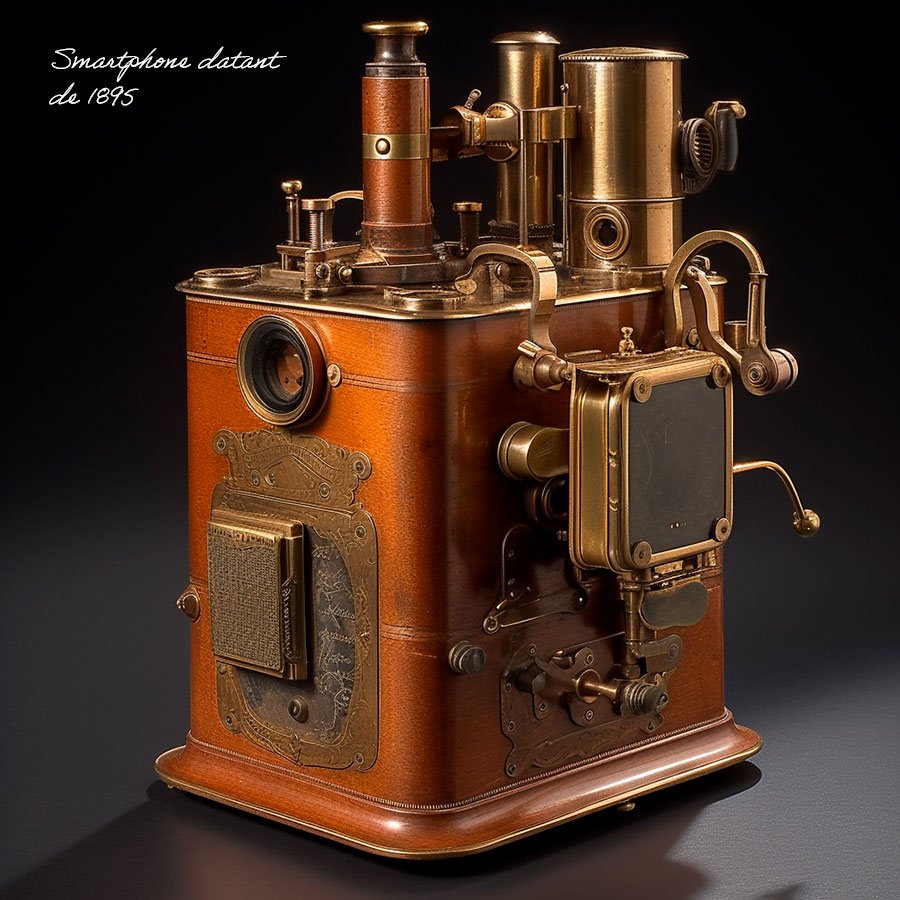 Design anachronique : et si le smartphone avait été inventé au 19e siècle ?