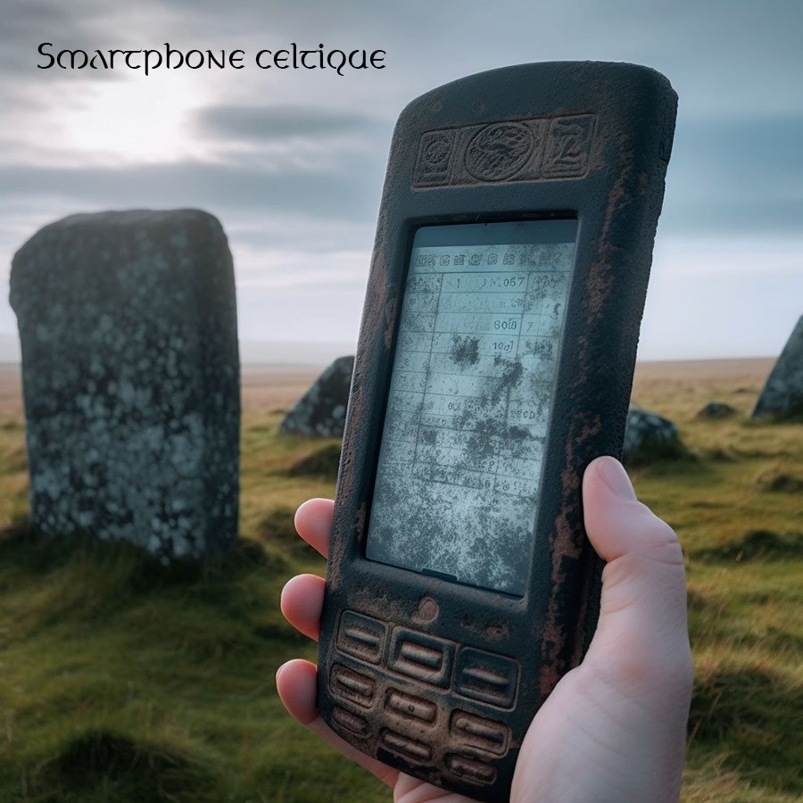 Design anachronique : et si le smartphone provenait des celtes ?