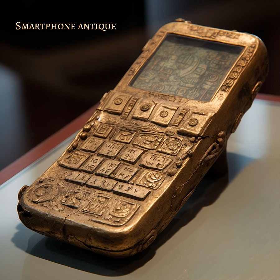 Design anachronique : et si le smartphone provenait de l'antiquité ?