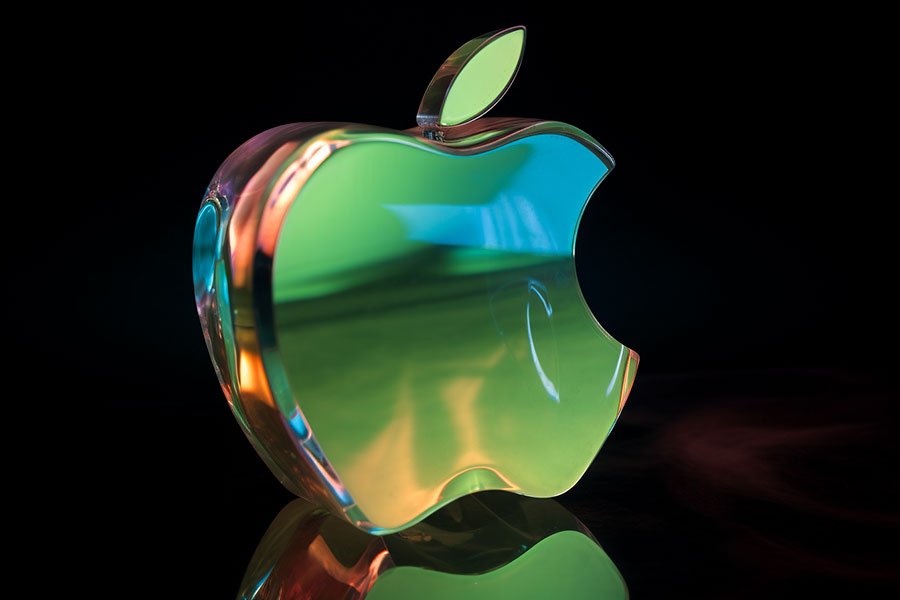logo apple 3D