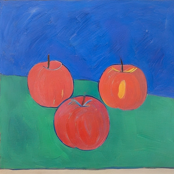 prompts artistes pomme henry matisse AI