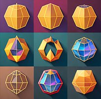 style graphique géométrique