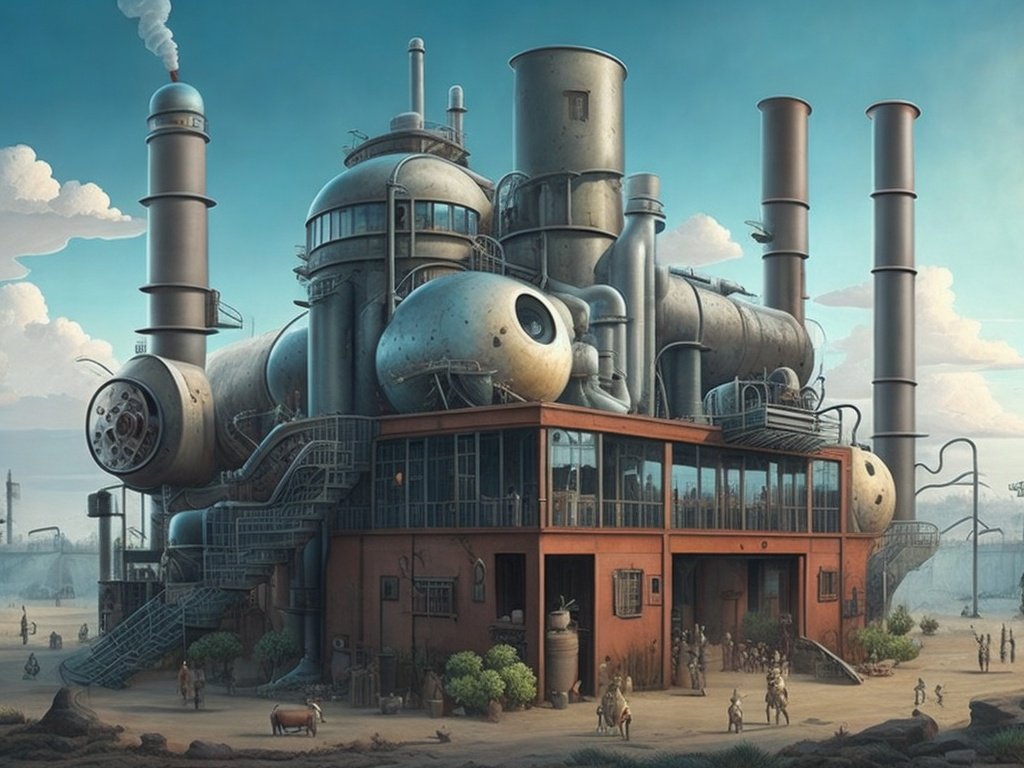 usine pollution, communication écologique