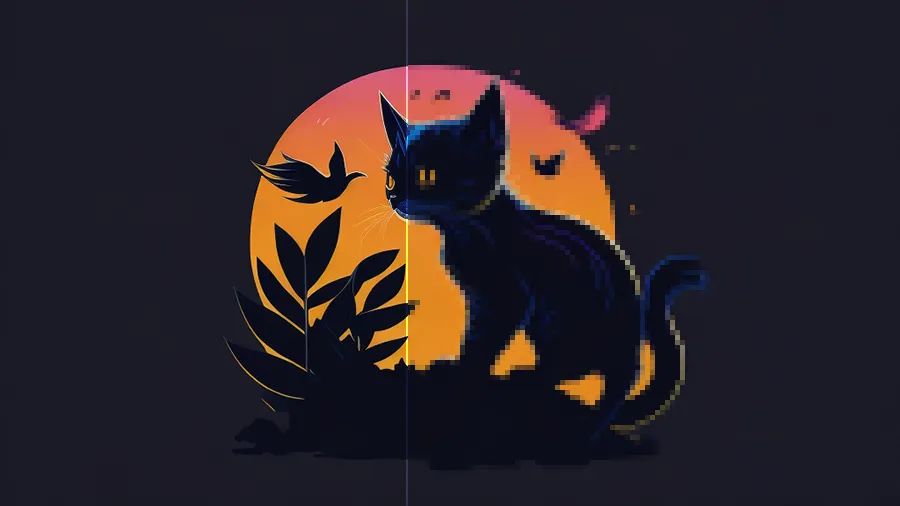 vectoriser pour une image plus nette