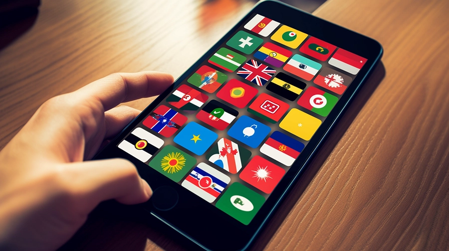 l'interview de Sam de l'application Mosalingua