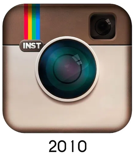 logo instagram en 2010, typographie instagram