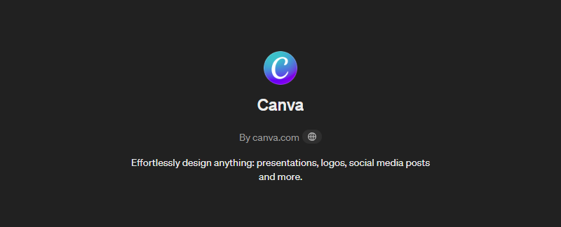 Le GPT de Canva