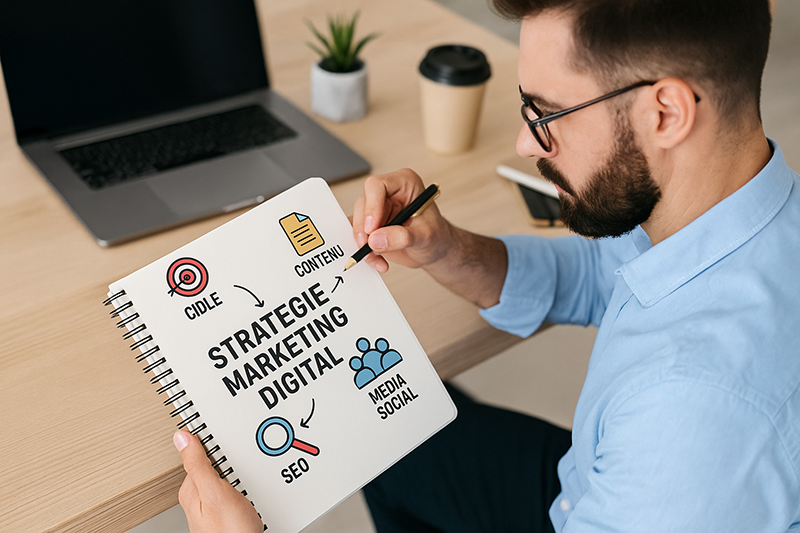 entrepreneur strategie marketing digital