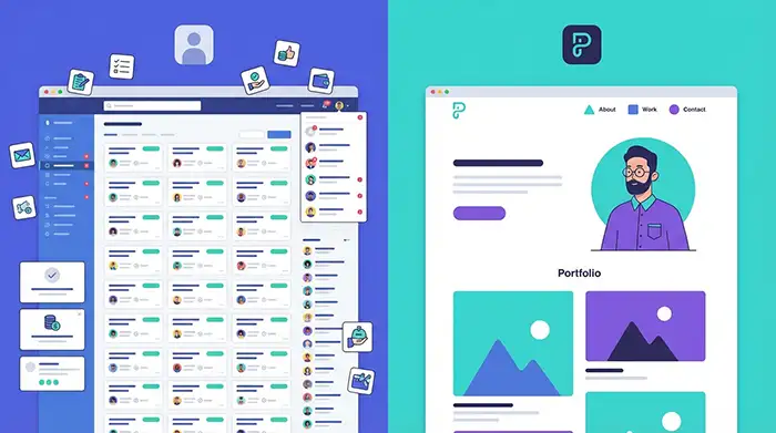 Comparaison plateforme freelance générique versus site personnel professionnel unique