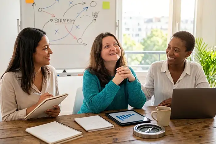 accompagnement stratégique pour rendre un projet créatif rentable