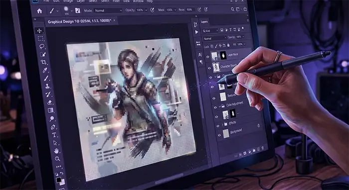 limites canva ia calques pixellisation retouche image